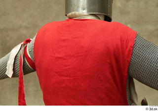  Photos Medieval Knight in mail armor 10 Medieval clothing red gambeson upper body 0004.jpg